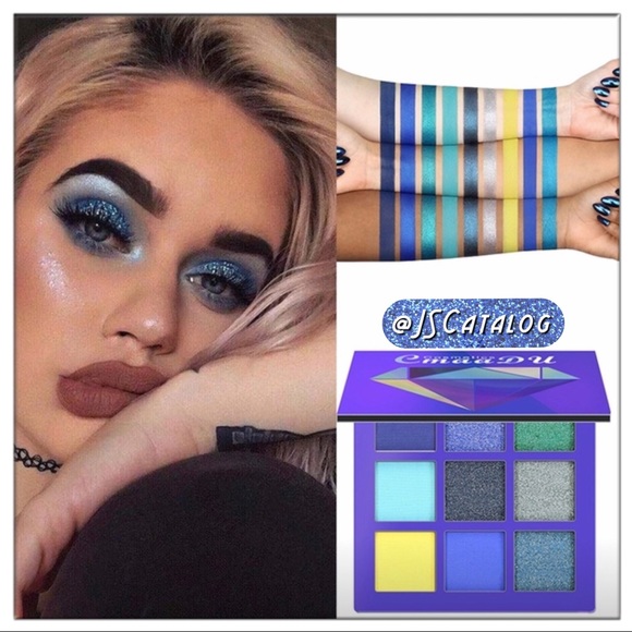 💙NEW 9 Colors Eyeshadow Palette - The Blues - Picture 5 of 5